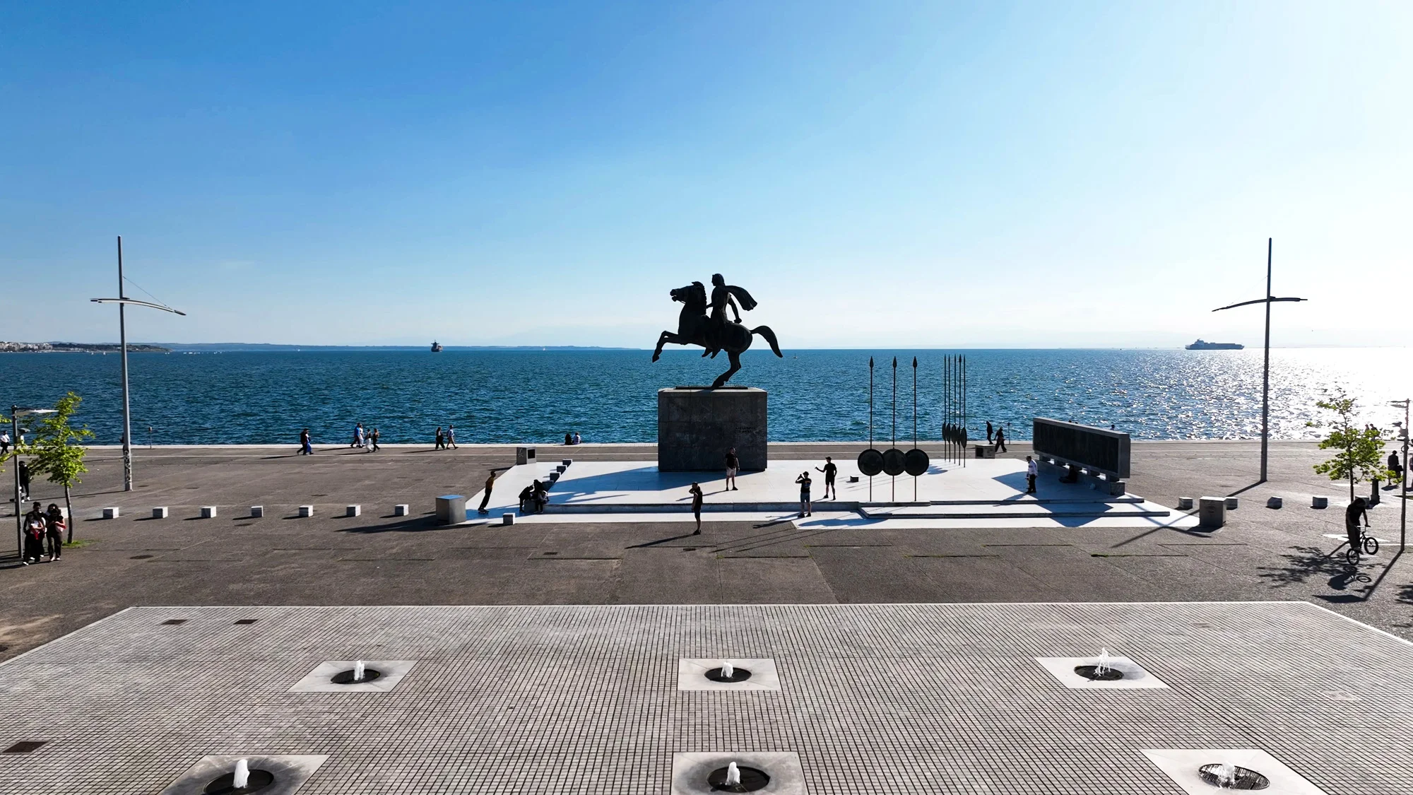 alexander the great statue thessaloniki private tour
