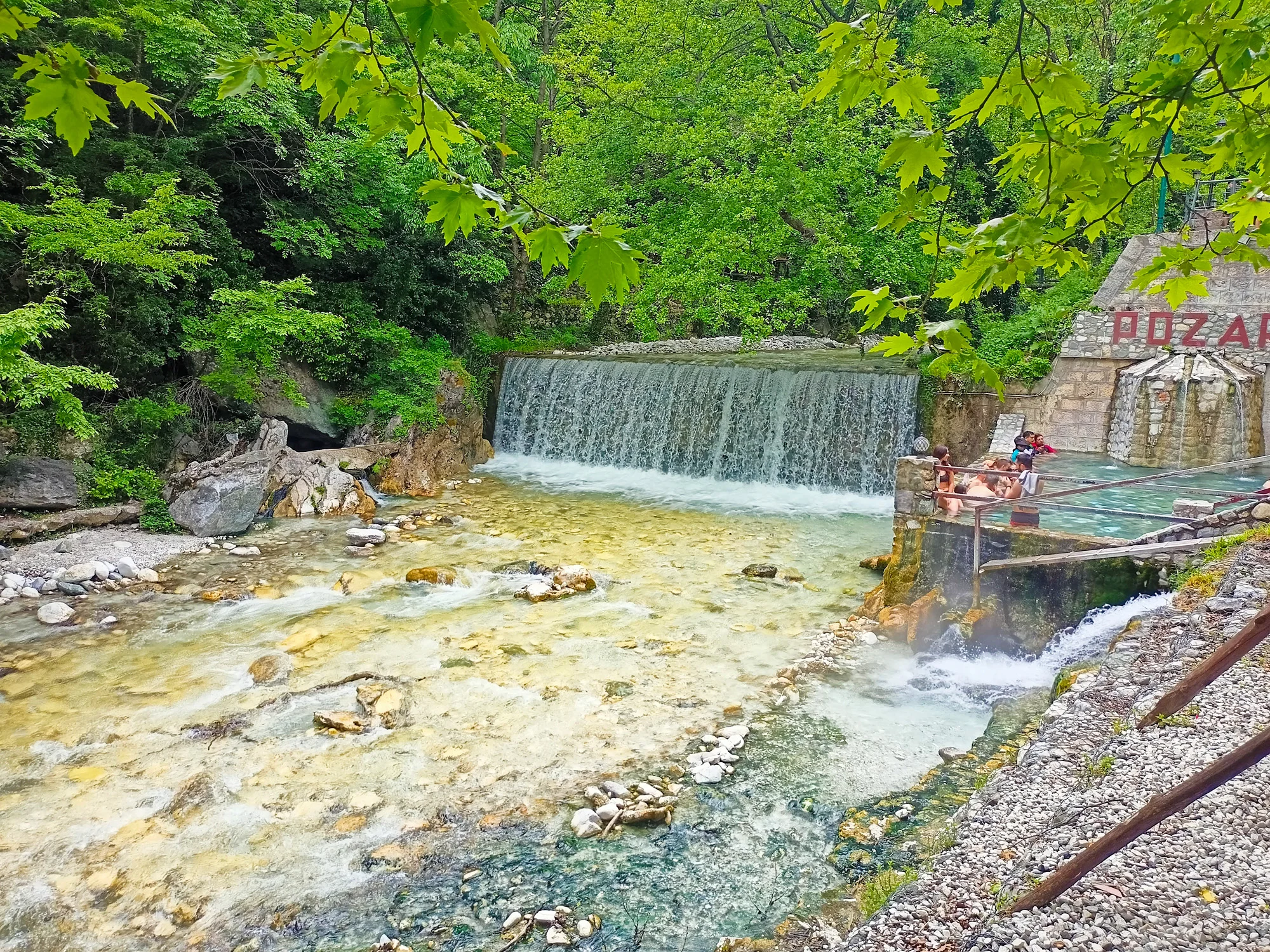 pozar thermal baths edessa waterfalls private tour 14