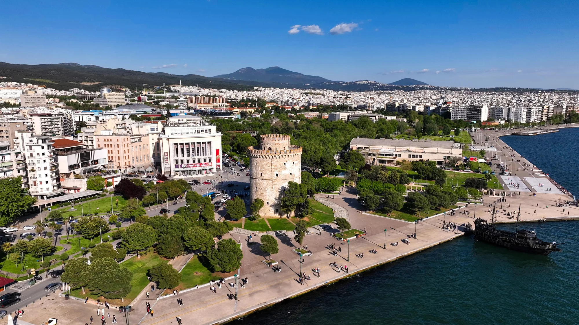 private thessaloniki city tour white tower waterfront