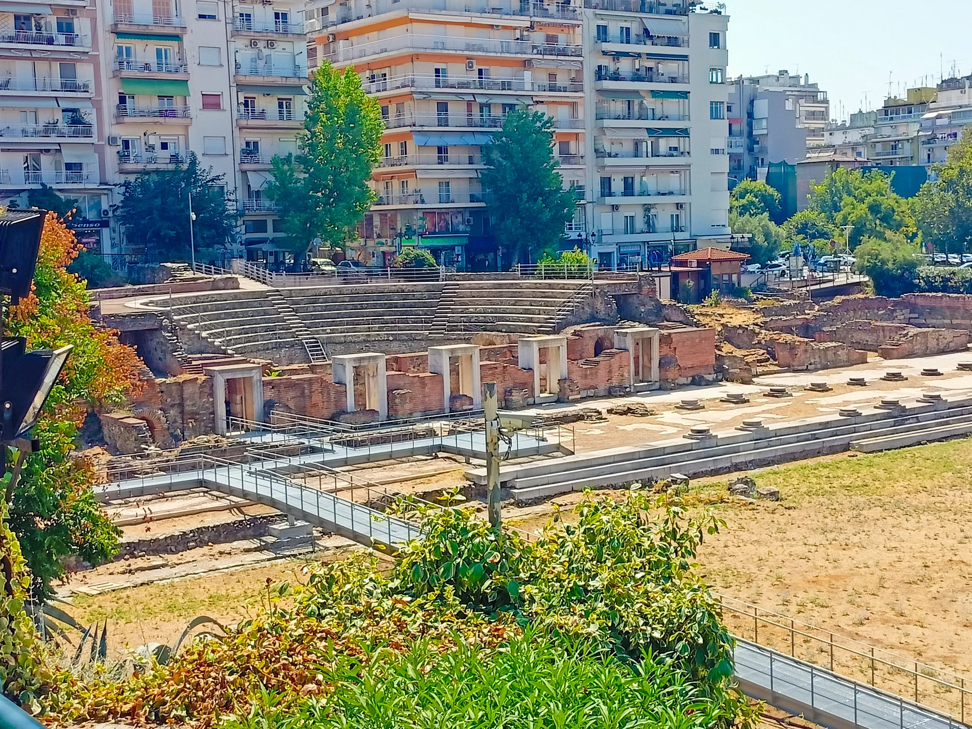 Roman Agora Archaeological Site Thessaloniki Tour 1