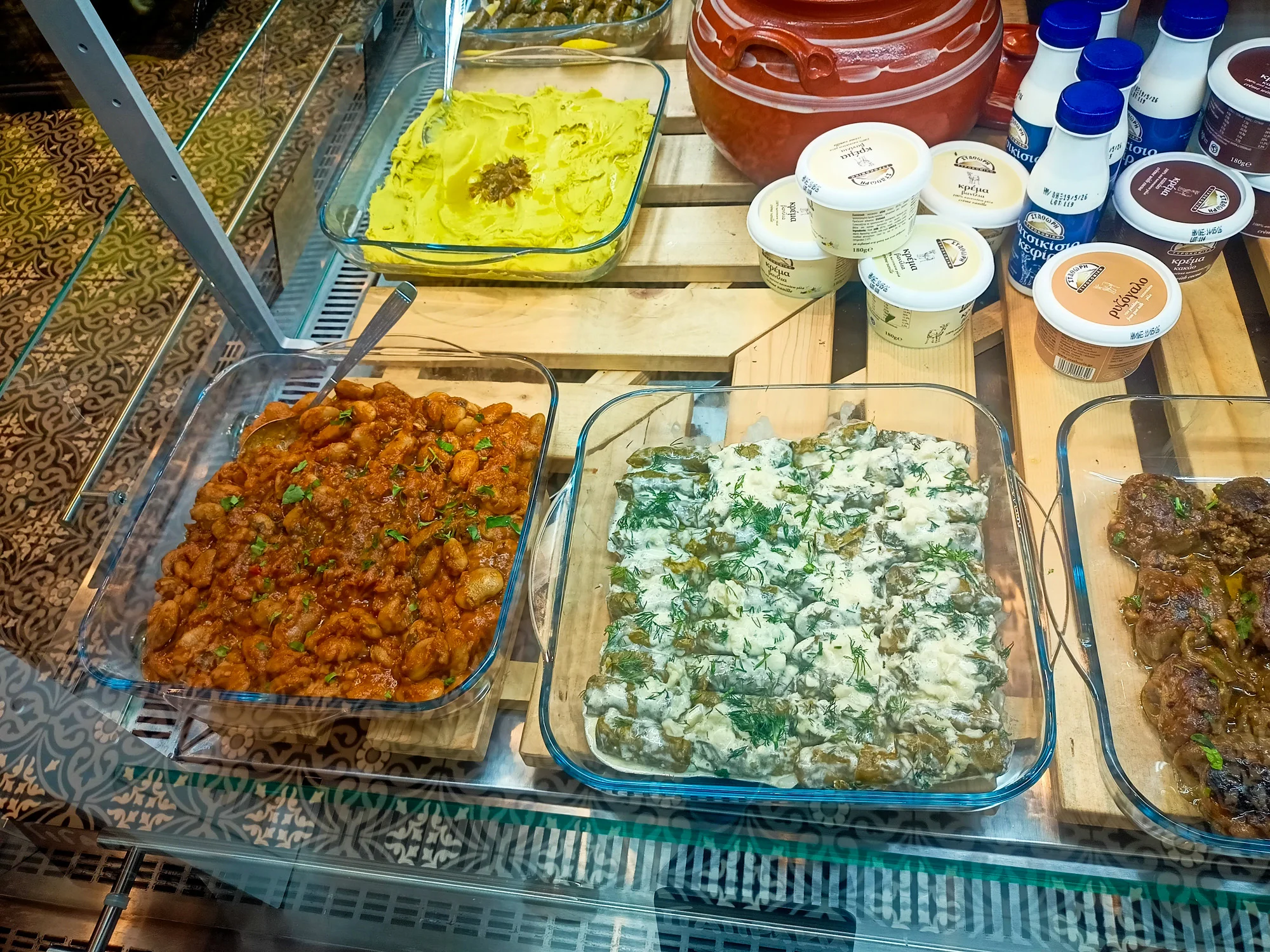 Thessaloniki Food Tour Local Deli Salads And Meze