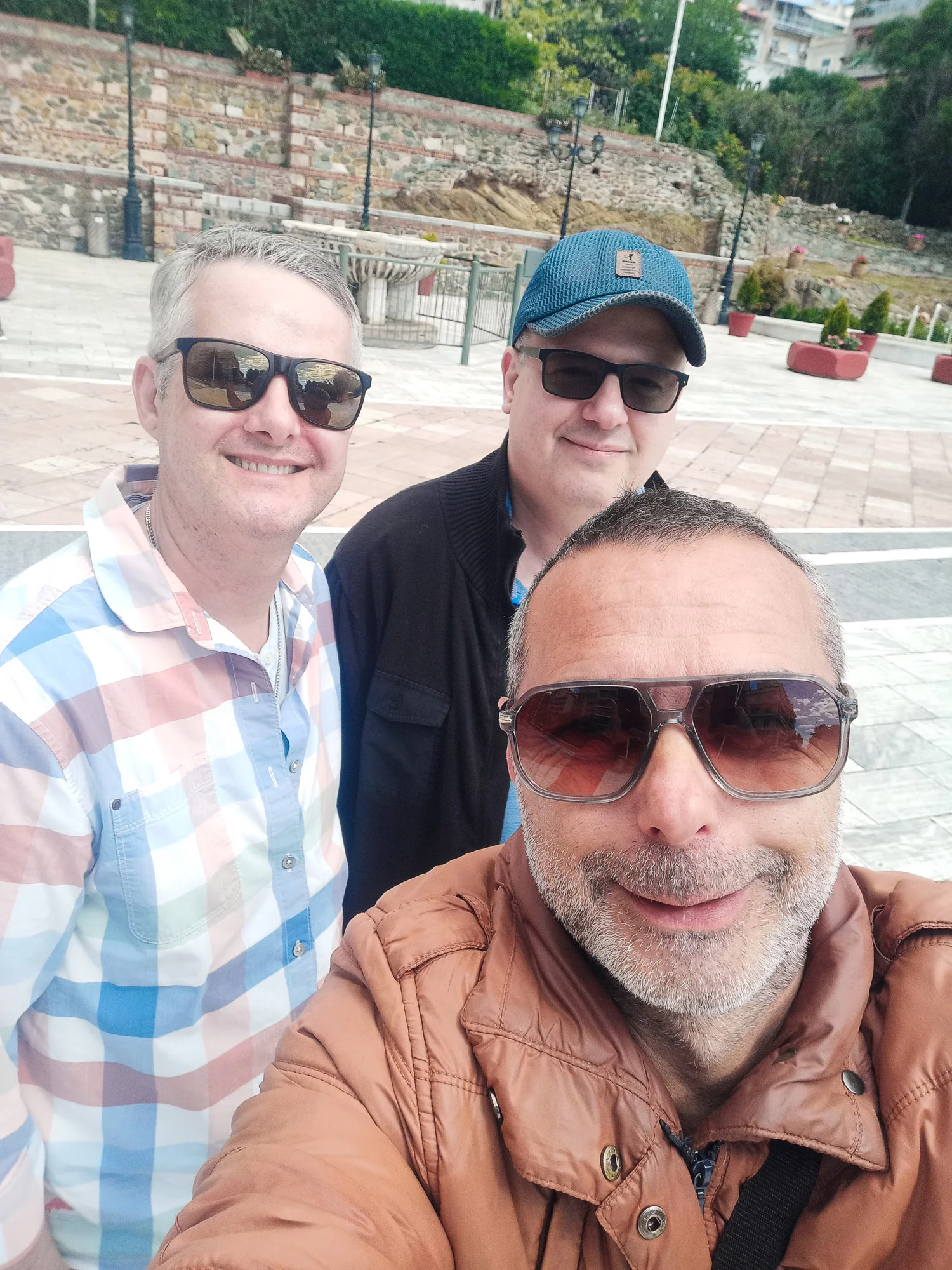 Thessaloniki Local Guide Private Tour Guests