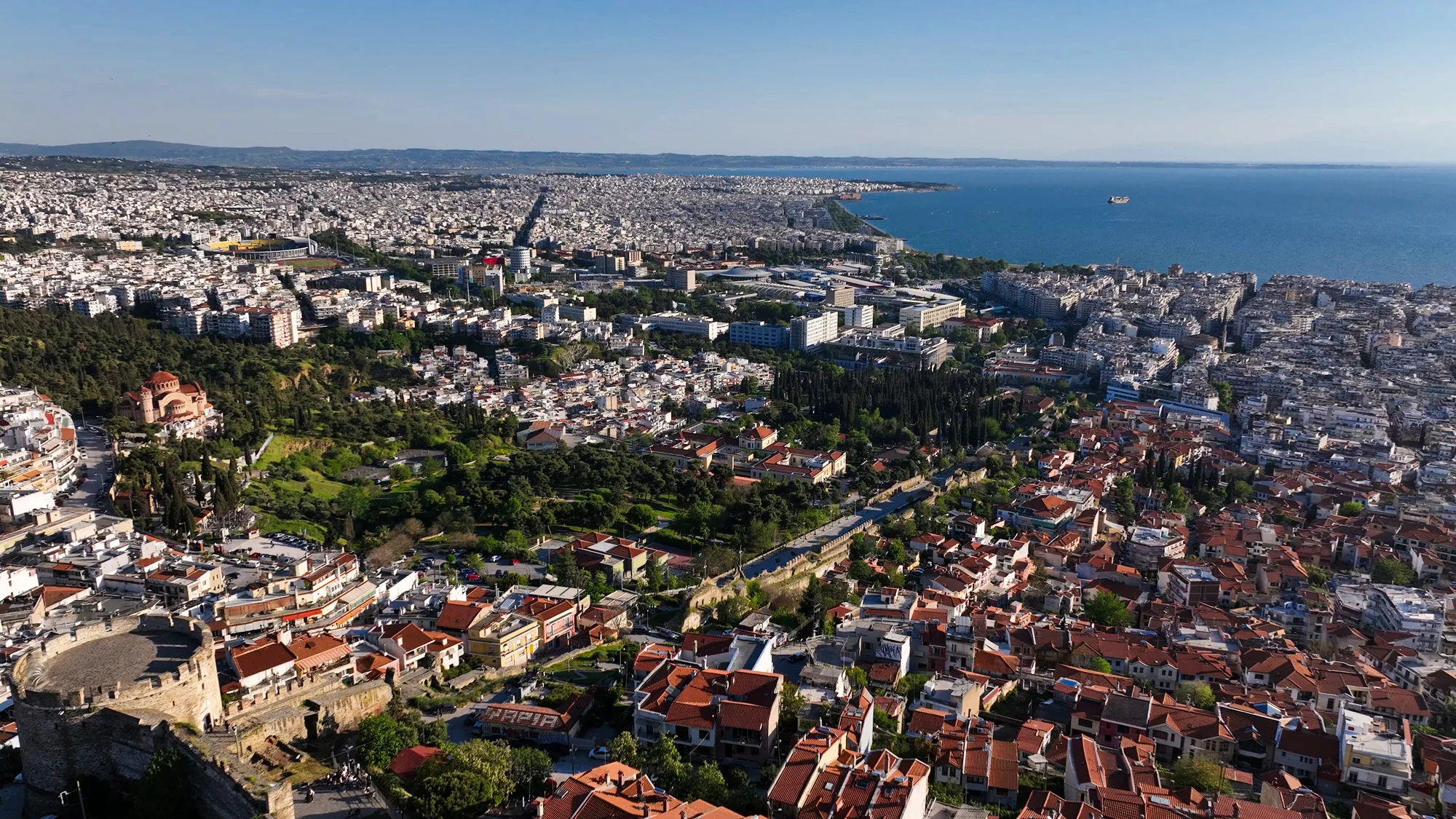 Thessaloniki Panoramic View Trigonion Tower Private Tour