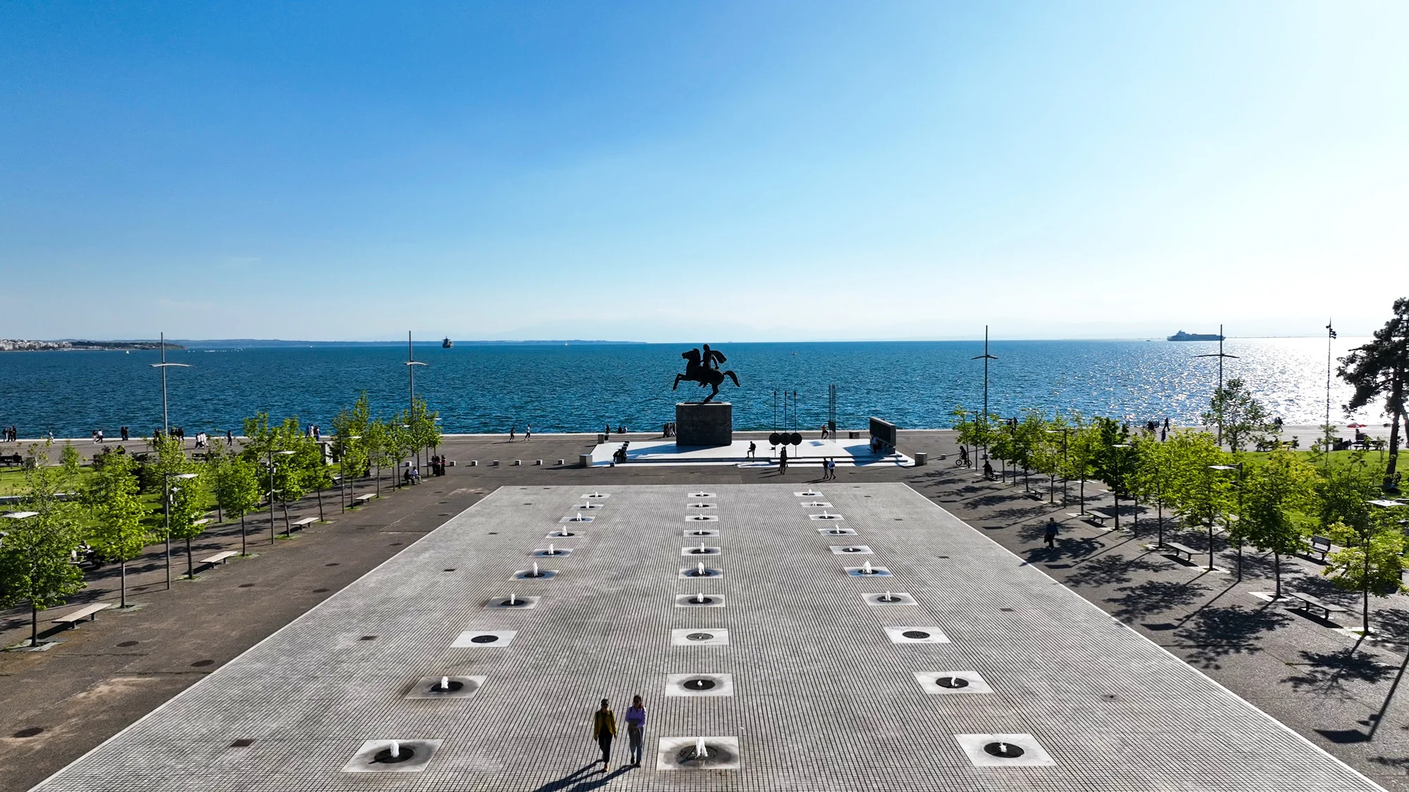 Thessaloniki Waterfront Alexander Statue Private Tour