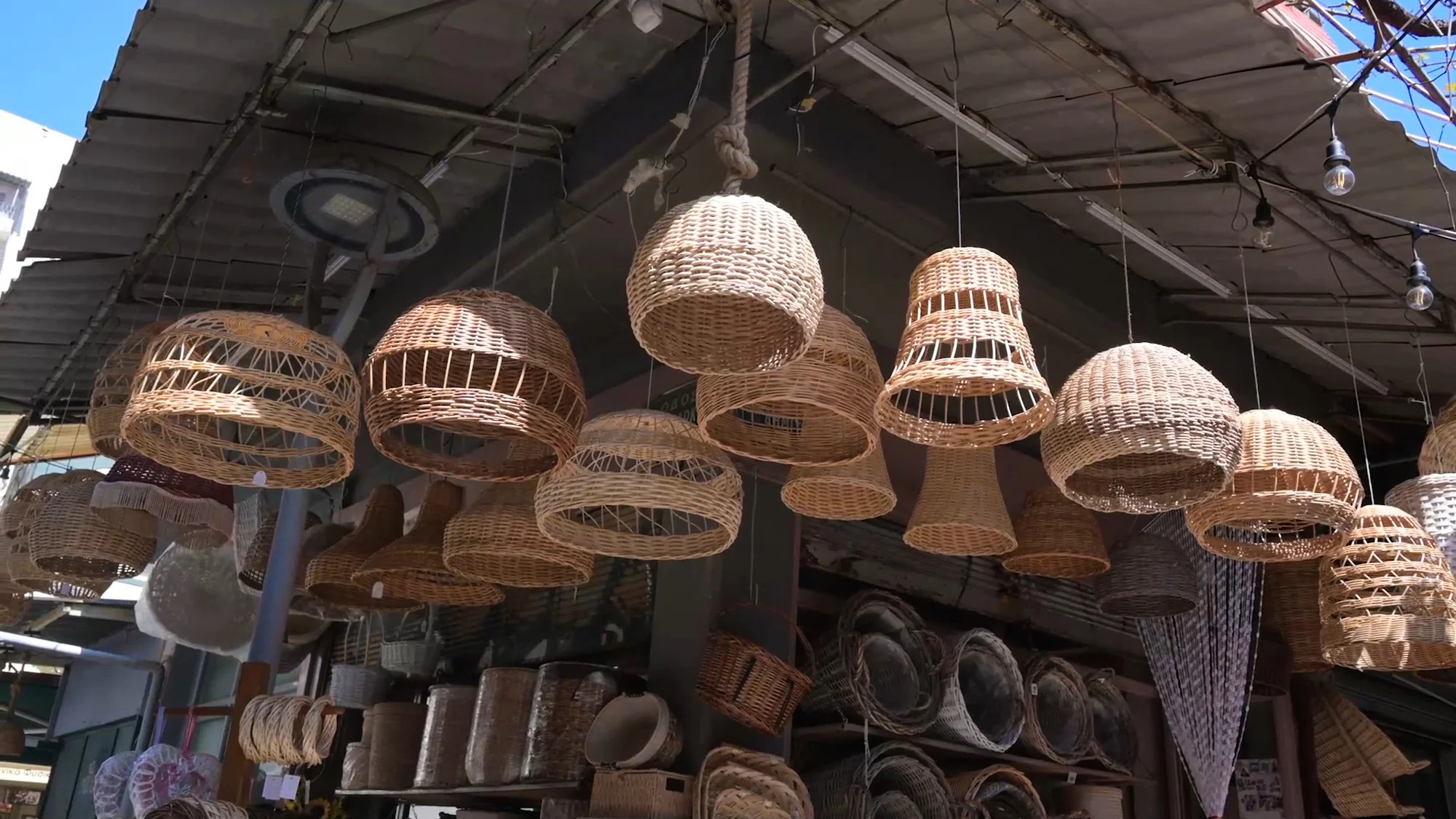 Traditional Basket Market Thessaloniki Local Tour
