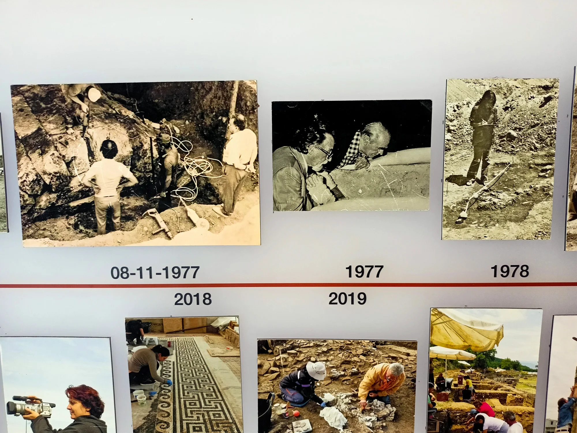 Vergina Royal Tombs Historical Photographs Tour